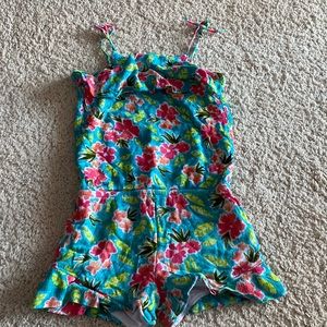 Cat & Jack | Girls Floral Romper, 5T
